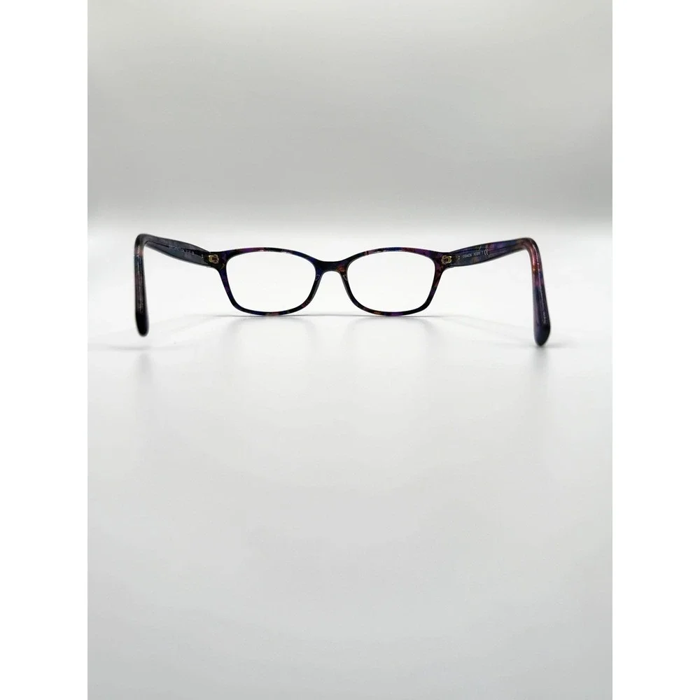 COACH HC 6065 5288 (CONFETTI PURPLE) 51-17-135 Full Rim Eyeglasses Frames Only